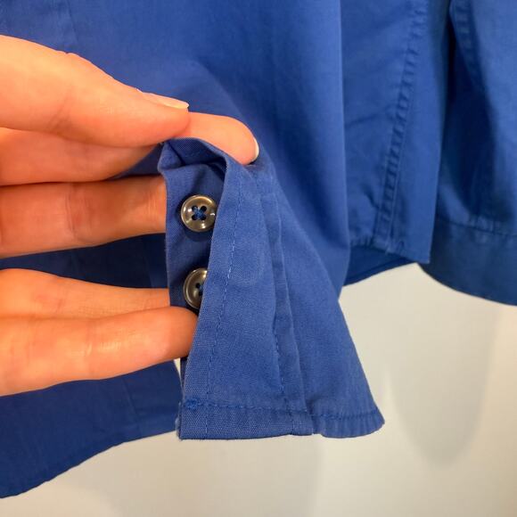 JOOP Button Down Shirt Size 39 Blue Slim Fit 100% Cotton - Picture 8 of 12